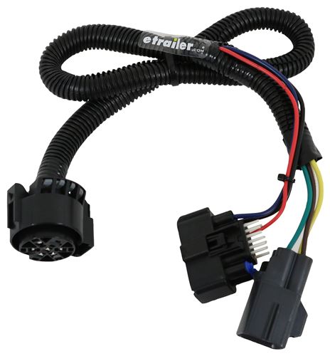 2017 GMC Acadia Curt T-Connector Vehicle Wiring Harness for Factory Tow ...