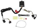 Curt T-Connector Vehicle Wiring Harness for Factory Tow Package - 4-Pole Flat Trailer Connector     