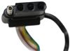 trailer hitch wiring curt t-connector vehicle harness for factory tow package - 4-pole flat connector