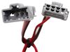 trailer hitch wiring curt t-connector vehicle harness with 4-pole flat connector