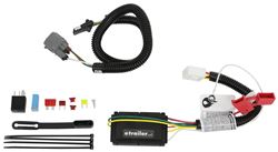 Curt T-Connector Vehicle Wiring Harness with 4-Pole Flat Trailer Connector                          