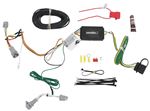 Curt T-Connector Vehicle Wiring Harness with 4-Pole Flat Trailer Connector                          