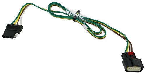 2018 GMC Terrain Curt T-Connector Vehicle Wiring Harness with 4-Pole ...