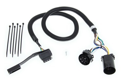 Curt T-Connector Vehicle Wiring Harness for Factory Tow Package