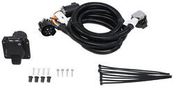 Curt 5th Wheel/Gooseneck Custom Wiring Harness w/ 7-Pole Connector for Aluminum Beds - 7' Long - C57008