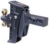 adjustable ball mount 2 inch 2-5/16 two balls curt rebellion xd shock absorbing w/ and - 20k