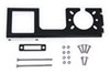brackets 4 flat 5 6 round 7 curt easy mount bracket for 4- or 5-way and 6- 7-way trailer connectors - 2 inch hitch