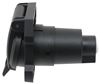 trailer connectors 7 round - blade curt 7-way rv-style connector vehicle end