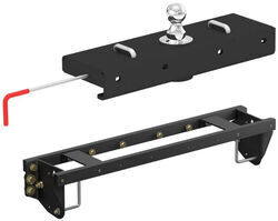 Curt EZr Double Lock Underbed Gooseneck Trailer Hitch with Installation Kit - 30,000 lbs - C65HR