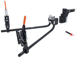 Curt TruTrack 2P Trailer Mounted Weight Distribution System w/ Sway Control - 10K GTW, 1K TW - C67ZV