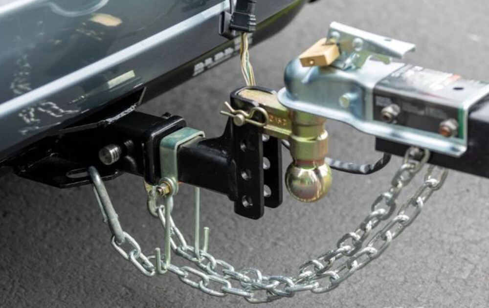 Curt Trailer Safety Chain Holder Bracket - 2 Shank CURT Accessories and  Parts C68CR