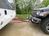 2020 jeep wrangler unlimited  removable drawbars twist lock attachment curt custom base plate kit - arms