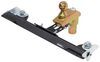 gooseneck hitch ball curt multi-fit kit w/ 4 inch offset for factory hitches - 30k