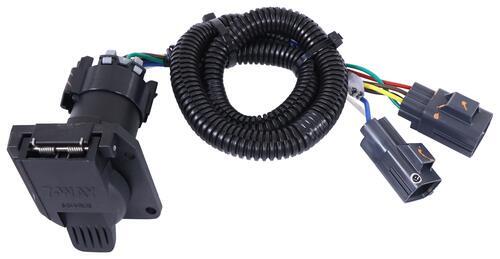 Curt T-Connector Vehicle Wiring Harness for Factory Tow Package - 7-Way ...