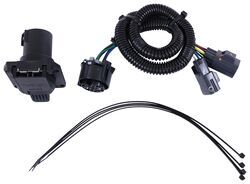 Curt T-Connector Vehicle Wiring Harness for Factory Tow Package - 7-Way Trailer Connector - C69CR