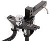 curt weight distribution hitch wd with sway control allows backing up trutrack 2p system w/ - 7-hole shank 10k gtw 1k tw