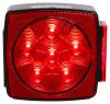 tail lights rear reflector side marker stop/turn/tail blazer led trailer light - submersible 6 function 7 diodes red lens passenger
