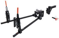 Curt TruTrack 4P Trailer Mounted Weight Distribution System w/ Sway Control - 10K GTW, 1K TW - C74RV