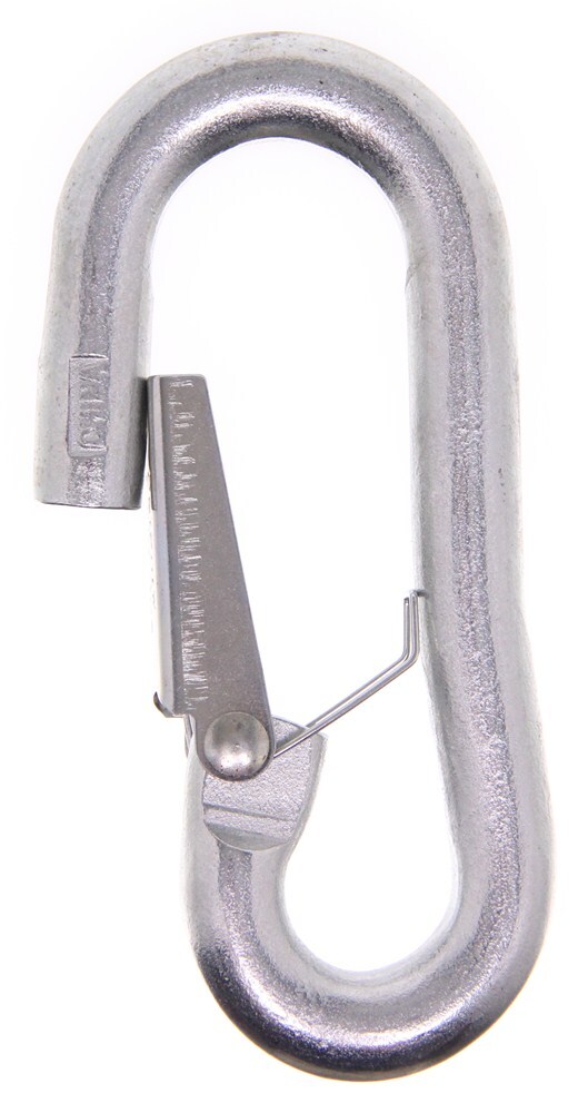 Curt Hook with Spring Loaded Safety Latch for Safety Chains and
