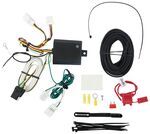 Curt T-Connector Vehicle Wiring Harness with 4-Pole Flat Trailer Connector