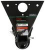 standard coupler curt quickpin no latch a-frame trailer w/ jack hole - 50 degree 2-5/16 inch ball 14k