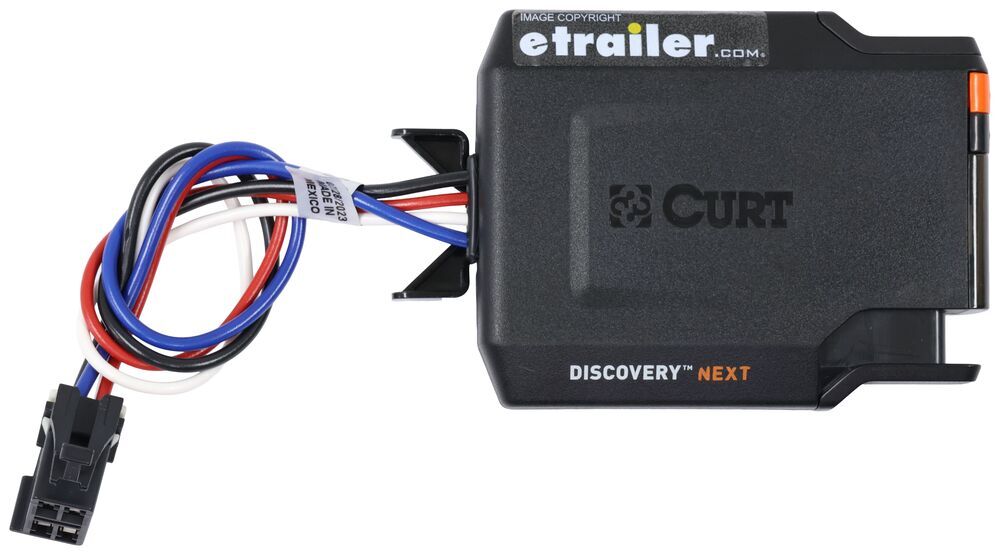  CURT 51120 Discovery Electric Trailer Brake Controller, Time-Delay  , black : Automotive