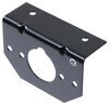 trailer wiring mounting hardware curt bracket for 4- 5- or 6-pole round connector