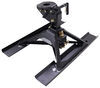 adapts truck bolts over king pin curt crosswing lightweight gooseneck-to-5th-wheel trailer hitch adapter - 20 000 lbs