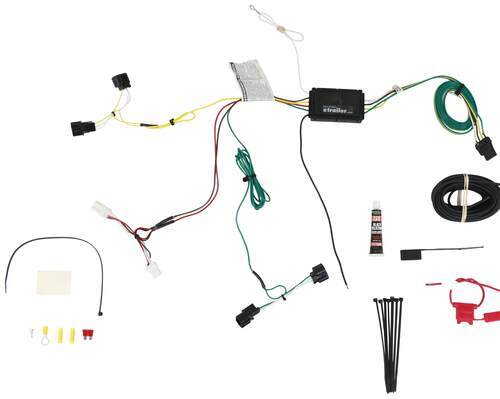 2020 Hyundai Kona Curt T-Connector Vehicle Wiring Harness with 4-Pole ...