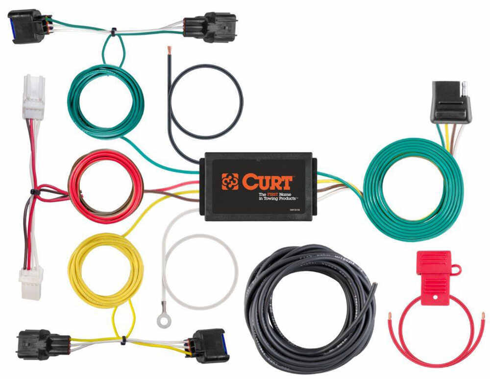 2018 Hyundai Kona Curt T-Connector Vehicle Wiring Harness with 4-Pole ...