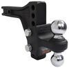 adjustable ball mount 2 inch 2-5/16 two balls