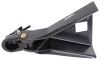 standard coupler a-frame trailer w/ square jack hole - squeeze latch black 2-5/16 inch ball 15 000 lbs