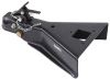 standard coupler a-frame trailer w/ square jack hole - squeeze latch black 2-5/16 inch ball 15 000 lbs
