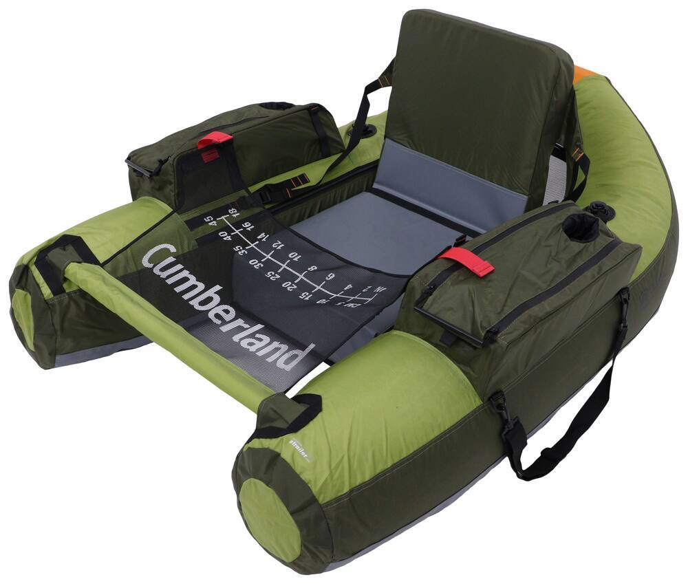 Classic Accessories Cumberland Float Tube, Apple Green/Olive