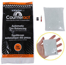 Counteract Tire Balancing Beads Single Pack for Trailers - 1 Tire - 6 oz - CA28VR