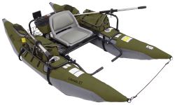 Classic Accessories 9' Pontoon Boat with Transport Wheel - The Colorado XT - Green