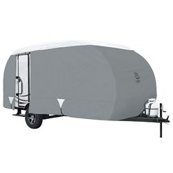 Classic Accessories PolyPro III Deluxe RV Cover for R-Pod Trailers up to 17' Long - Gray - CA80-197-171001-00