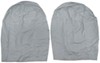 single axle classic accessories rv tire covers for 37 inch to 41 tires - gray qty 2