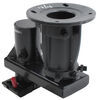 adapts trailer bolts over king pin convert-a-ball cushioned 5th-wheel-to-gooseneck adapter w/ offset - 12 inch to 16 tall