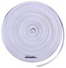 vinyl trim camco rv insert - white 100' long x 1 inch wide