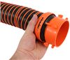 drain hoses camco rhinoextreme rv sewer hose w swivel fittings 4-in-1 adapter and caps - black 15' long