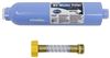 water filter systems kdf/carbon camco rv and marine disposable w/ hose protector -