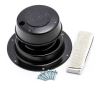 vent no fan camco replace-all rv plumbing kit - 1 inch to 2-3/8 pipes black
