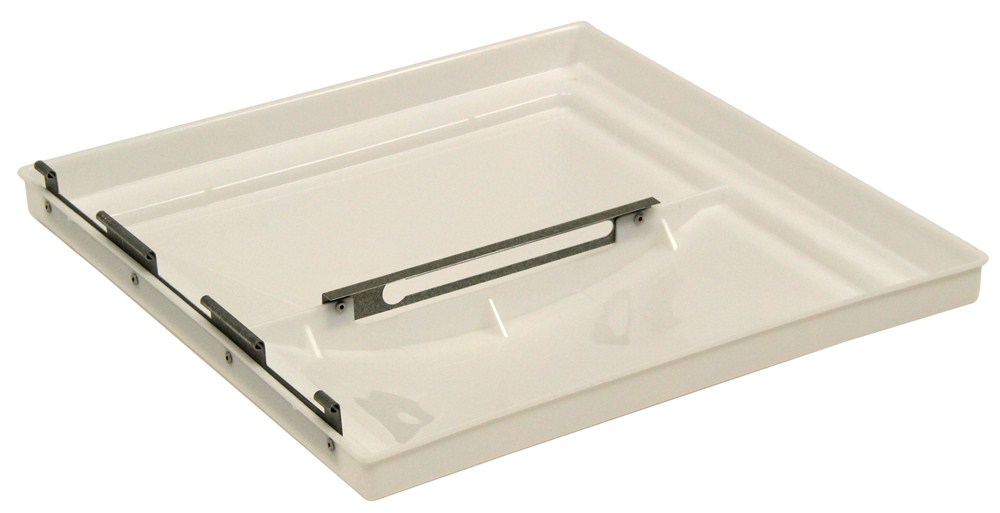 Camco Replacement Lid For Jensen Rv Roof Vent W Pin Style Hinge Polypropylene White Camco