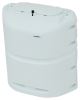 propane tank covers single 20 lb camco rv polyethylene cover for (1) 20-lb steel - polar white