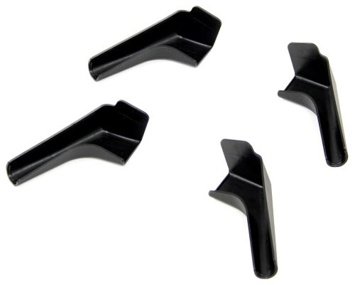 Pack of 4 Camco 42452 Black Wide Gutter Spout, 