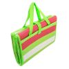 stripes mildew resistant mold weatherproof camco handy mat with green white and red