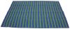 stripes 9l x 6w feet camco rv handy mat - 9' long 6' wide blue w/