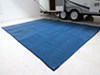 0  rv outdoor rugs camco reversible rug w/ stakes - 12' long x 9' wide blue
