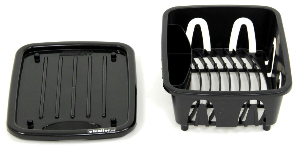 Camco Mini RV Dish Drainer & Tray, White